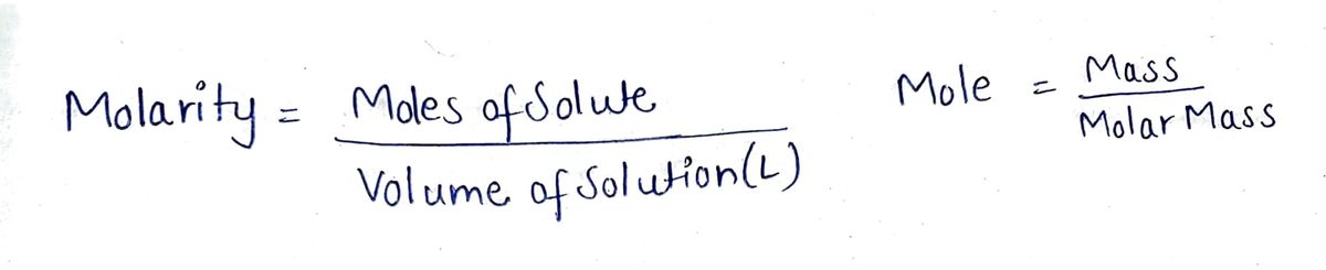 Chemistry homework question answer, step 1, image 1