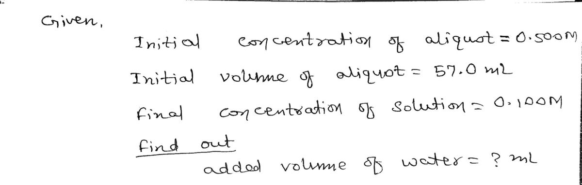 Chemistry homework question answer, step 1, image 1