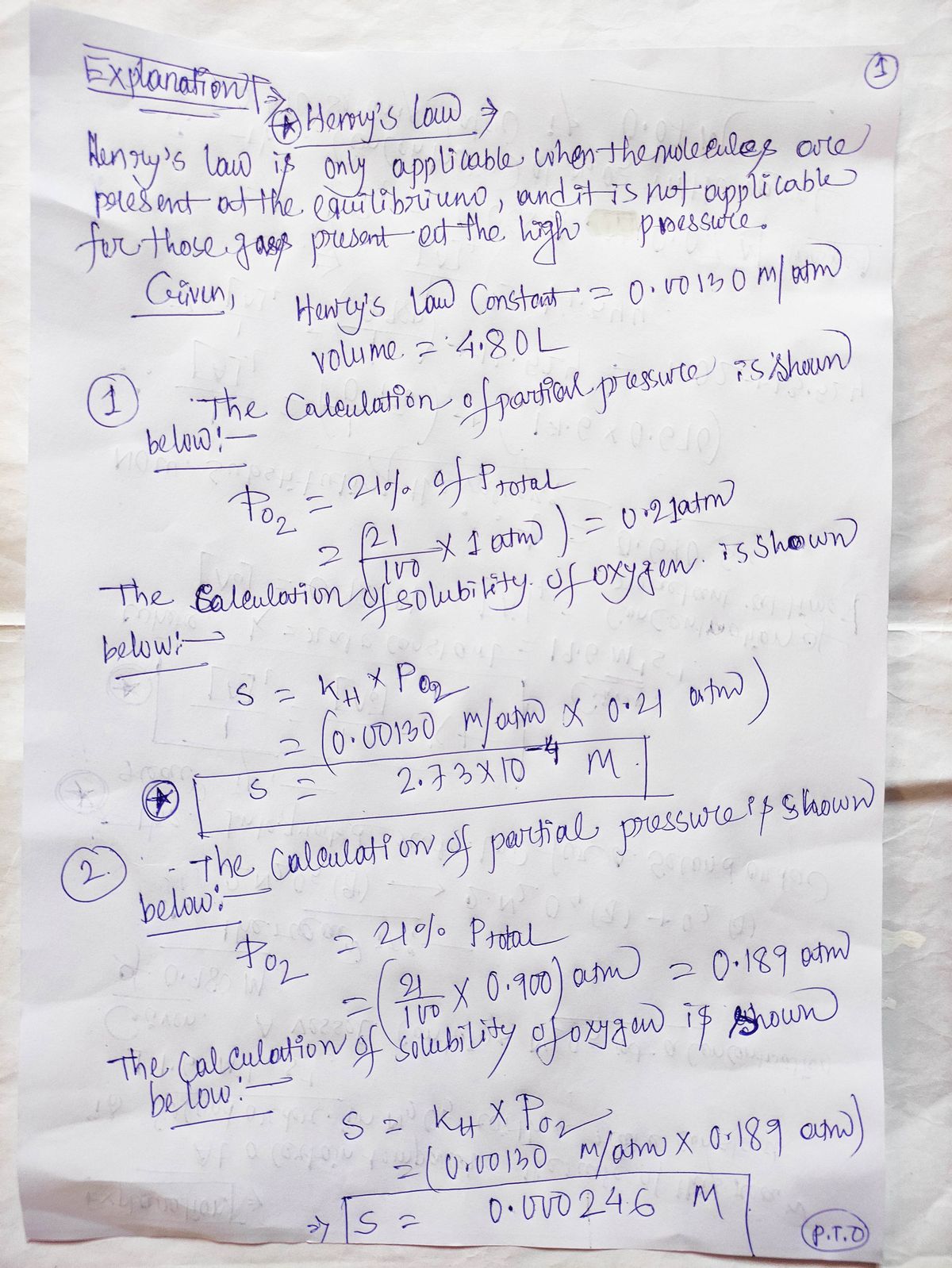 Chemistry homework question answer, step 1, image 1