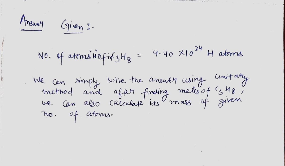 Chemistry homework question answer, step 1, image 1