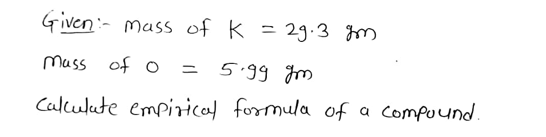 Chemistry homework question answer, step 1, image 1