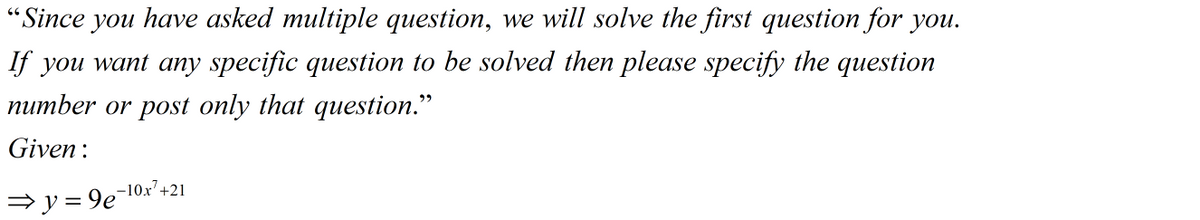 Calculus homework question answer, step 1, image 1