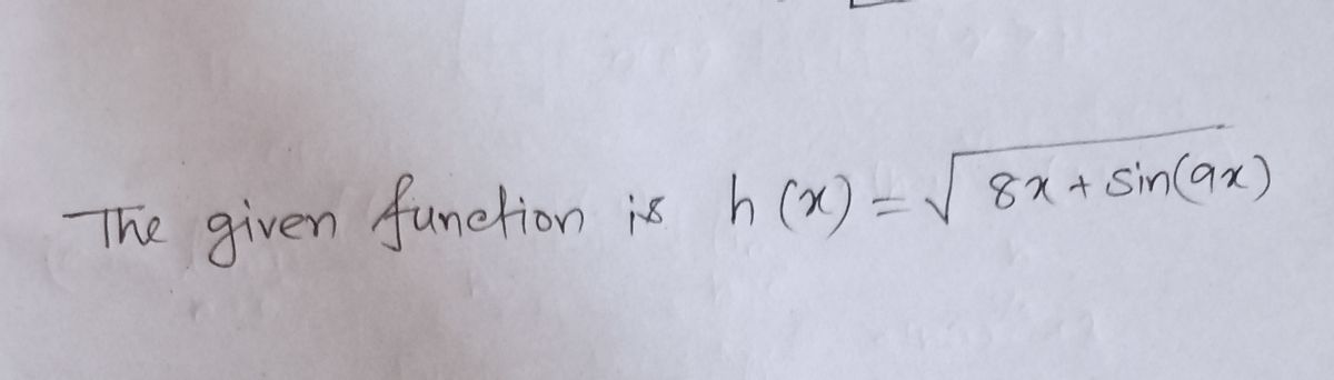 Calculus homework question answer, step 1, image 1