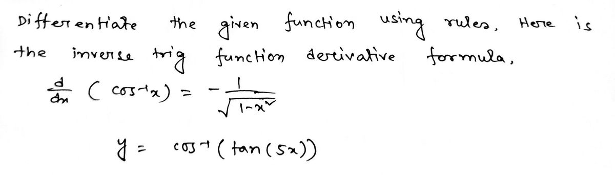 Calculus homework question answer, step 1, image 1