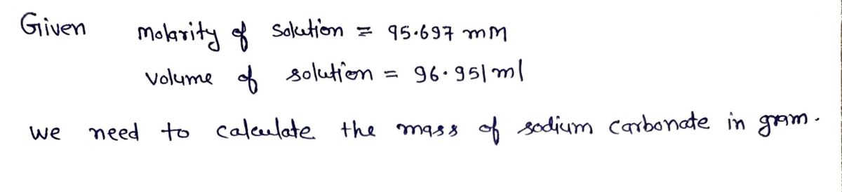 Chemistry homework question answer, step 1, image 1