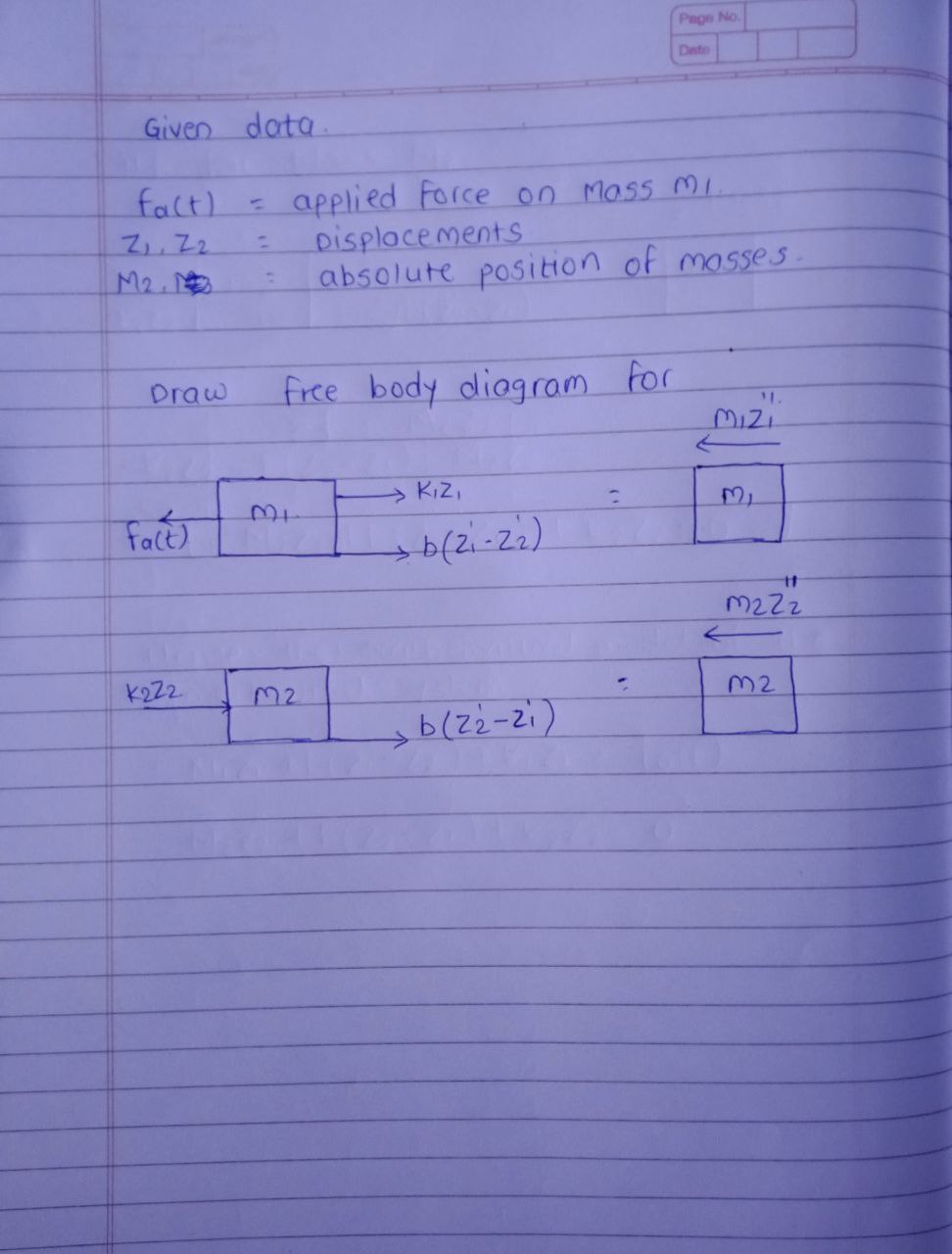 Mechanical Engineering homework question answer, step 1, image 1