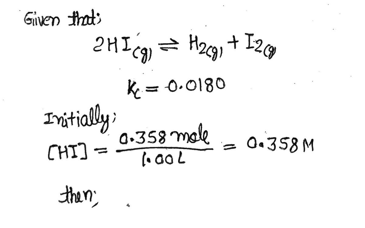 Chemistry homework question answer, step 1, image 1