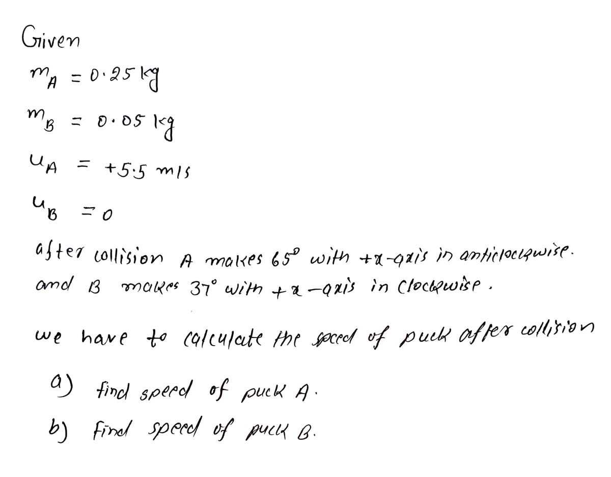 Physics homework question answer, step 1, image 1