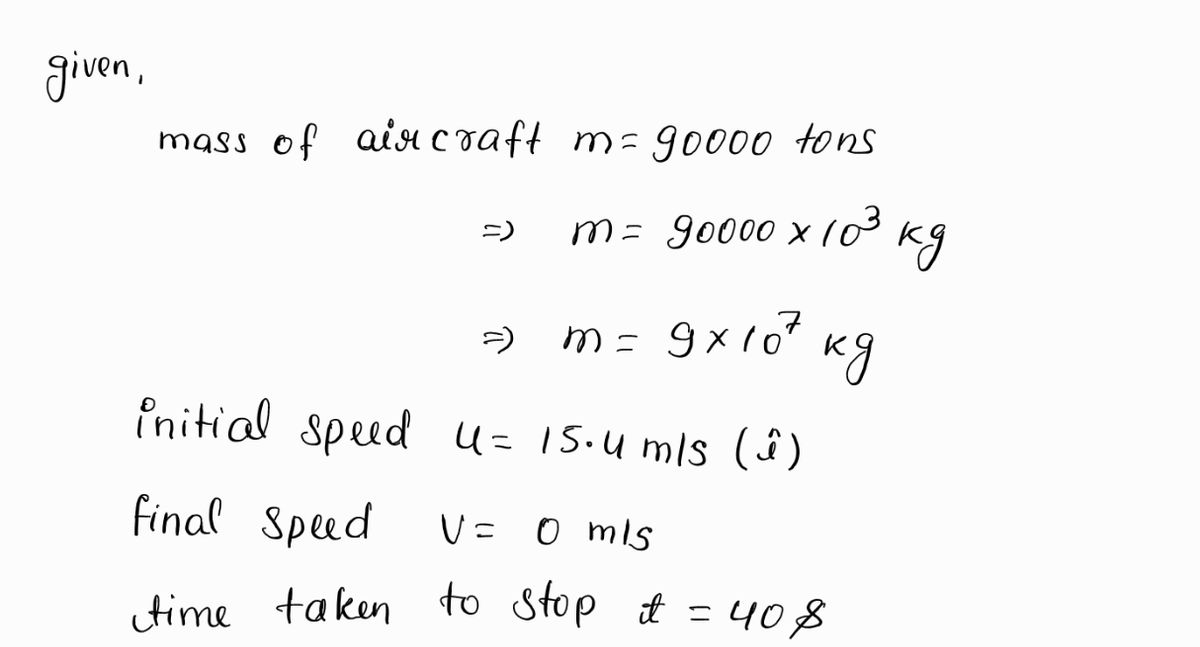 Physics homework question answer, step 1, image 1