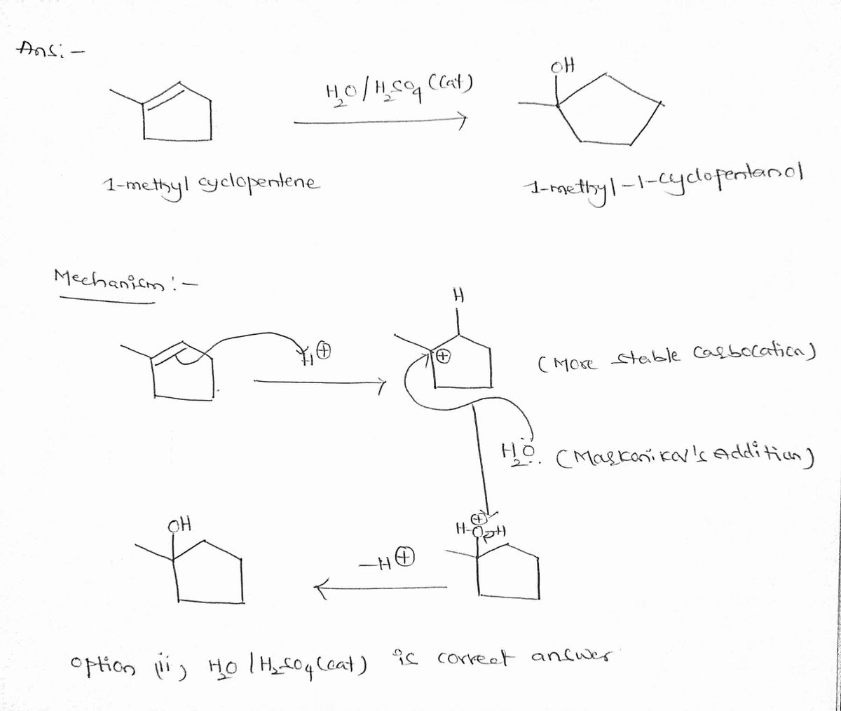 Chemistry homework question answer, step 1, image 1