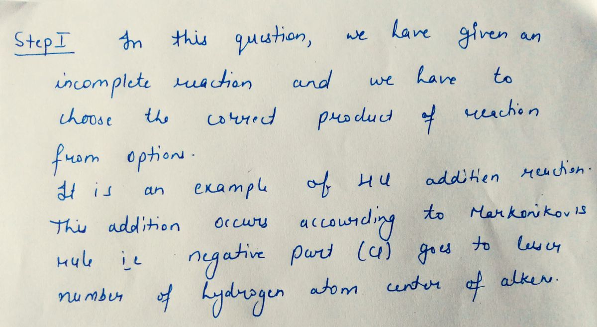 Chemistry homework question answer, step 1, image 1