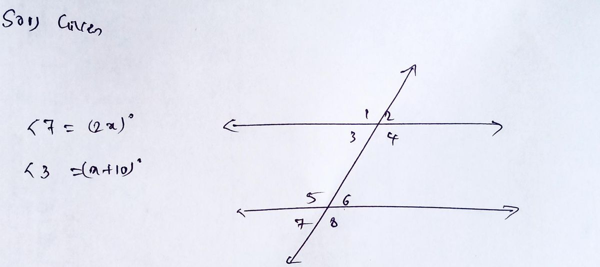 Geometry homework question answer, step 1, image 1