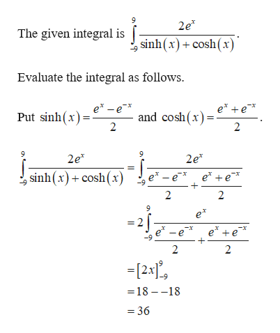 Answered: Evaluate the integral. 6. 2ex dx… | bartleby