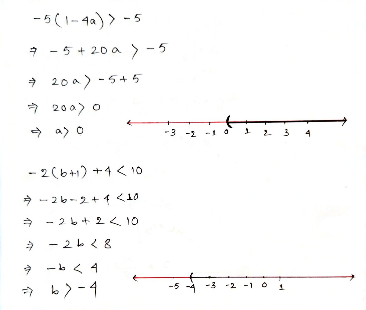 Algebra homework question answer, step 1, image 1