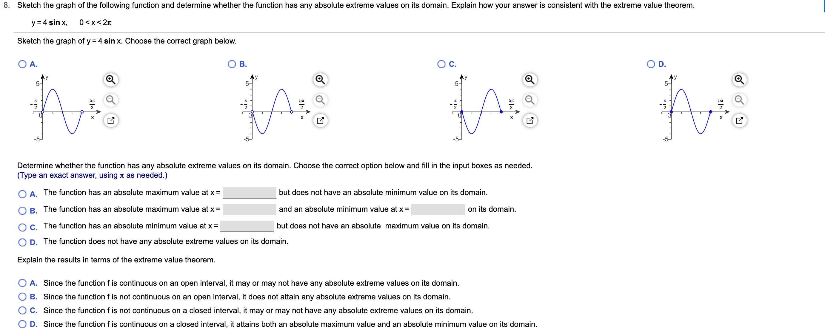 Answered 8sketch The Graph Of The Following Bartleby