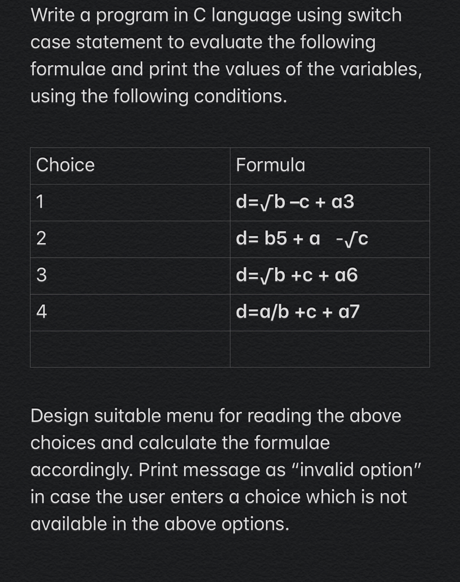 Answered Write A Program In C Language Using Bartleby