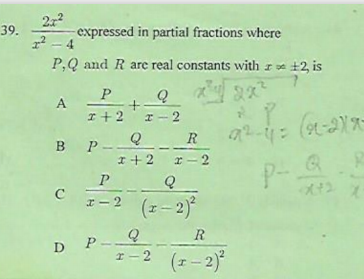 Answered 2 2 39 Expressed In Partial Bartleby