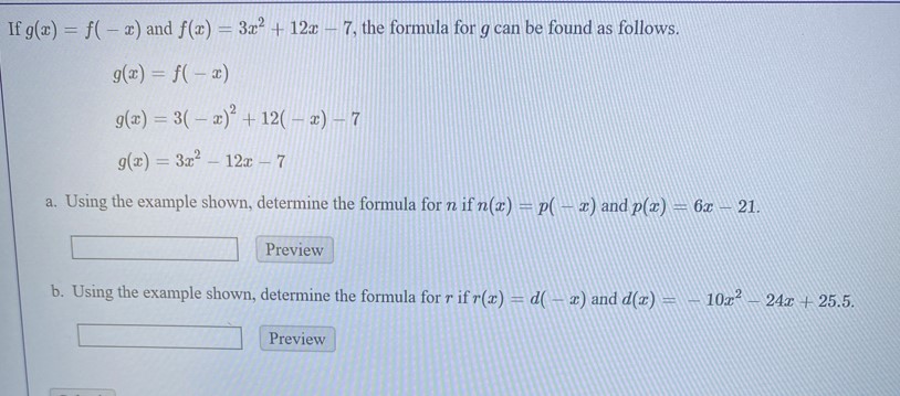 Answered If G X F X And F A 3x 12x Bartleby