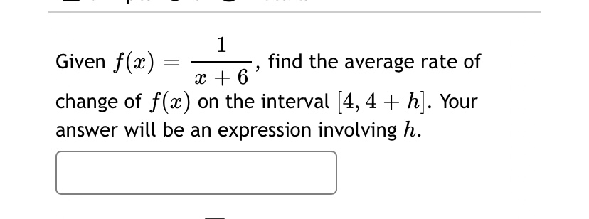 Answered Given F X 1 Find The Average Rate Of X… Bartleby