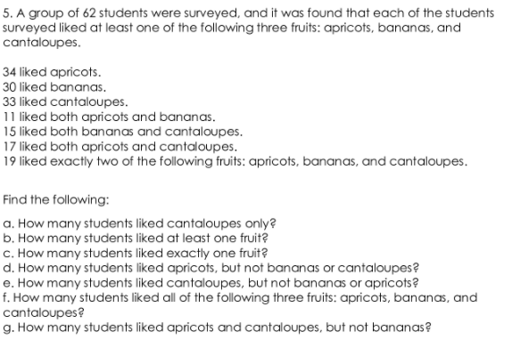 Answered 5 A Group Of 62 Students Were Bartleby