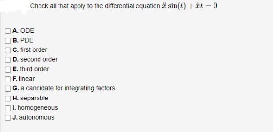 Answered Check All That Apply To The Bartleby