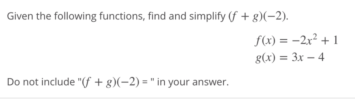 Answered Given The Following Functions Find And… Bartleby