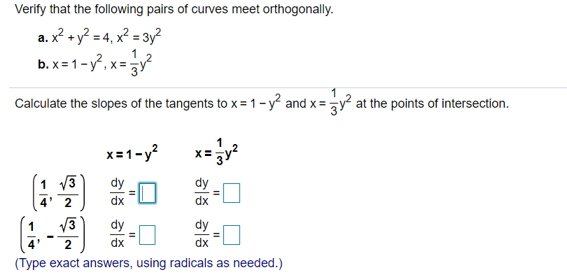 Answered: Verify that the following pairs of… | bartleby