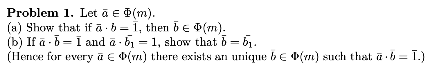 Answered Problem 1 Let A E Th M A Show That Bartleby