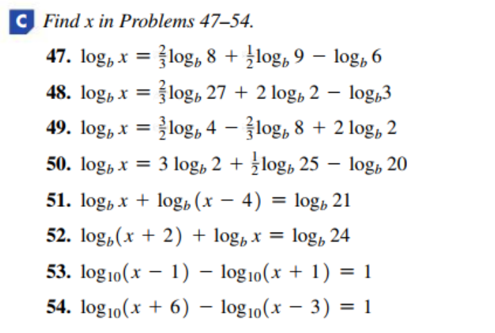 answered-log-x-log-8-log-9-log-6-bartleby