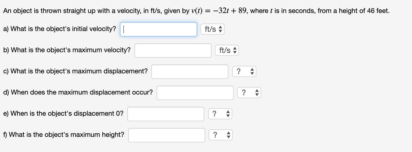 Answered An Object Is Thrown Straight Up With A Bartleby