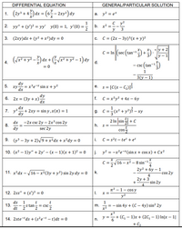 Answered Differential Equation Bartleby