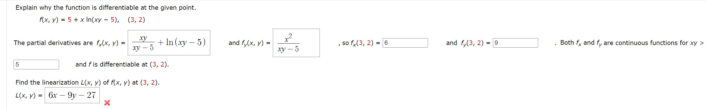 Answered Explain Why The Function Is Bartleby