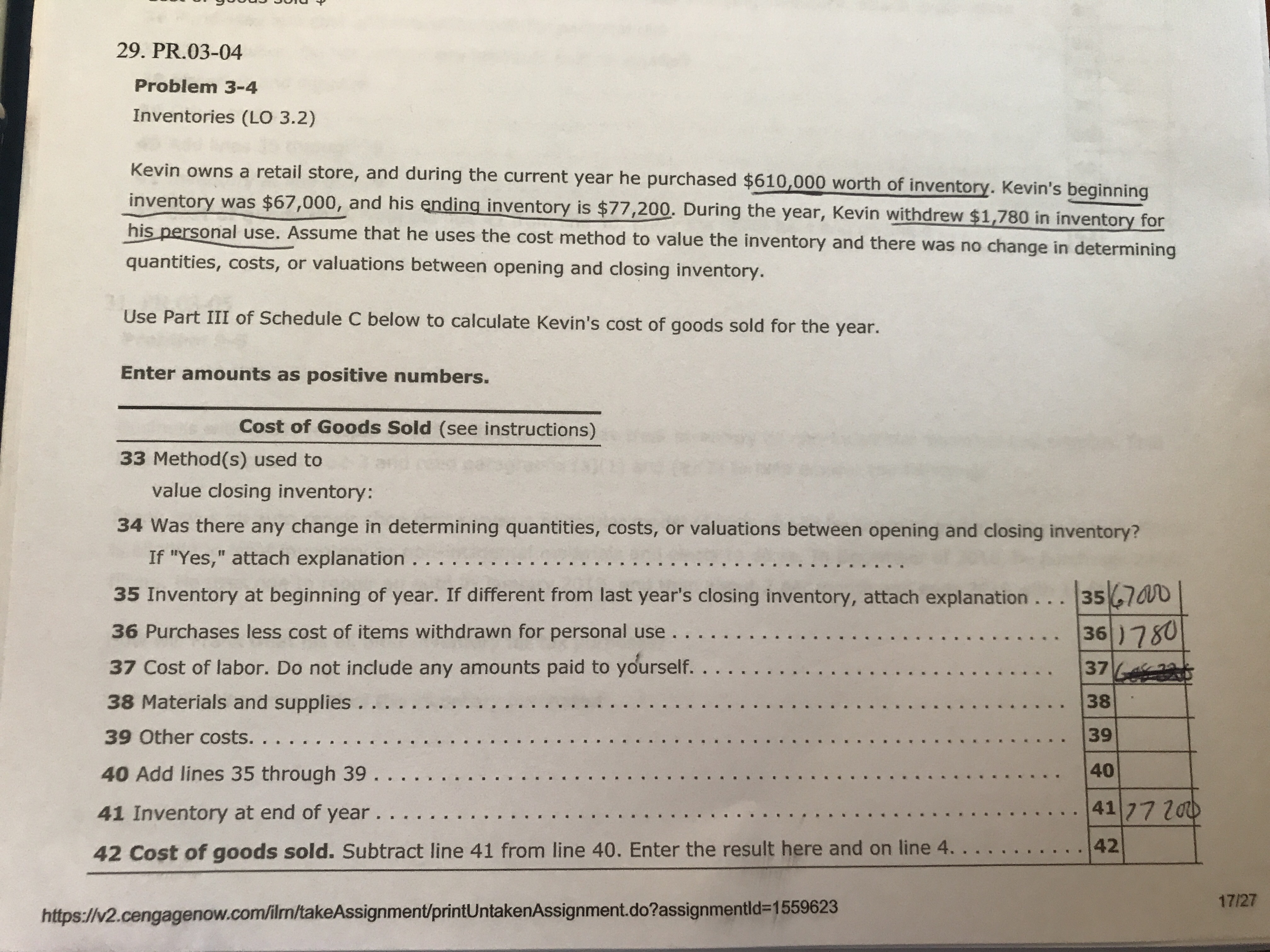 Answered Tp Guud 29 Pr 03 04 Problem 3 4 Bartleby