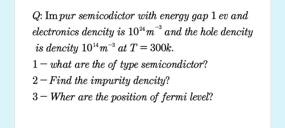 Answered Q Im Pur Semicodictor With Energy Gap Bartleby