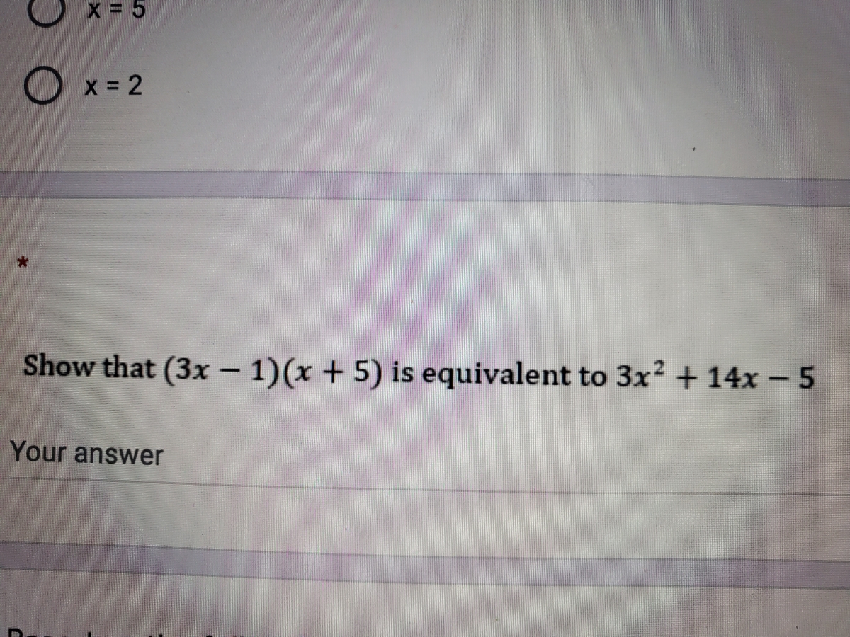 answered-show-that-3x-1-x-5-is-equivalent-bartleby