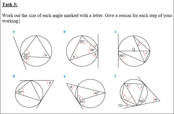 Answered: Work out the size of each angle marked… | bartleby