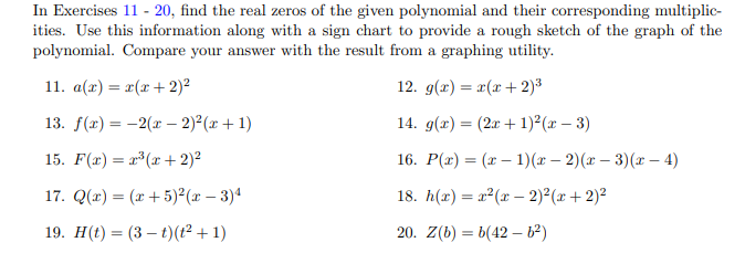 Answered In Exercises 11 Find The Real Bartleby