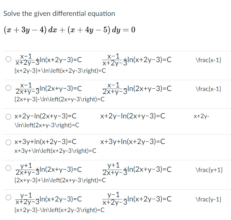 Answered Solve The Given Differential Equation Bartleby