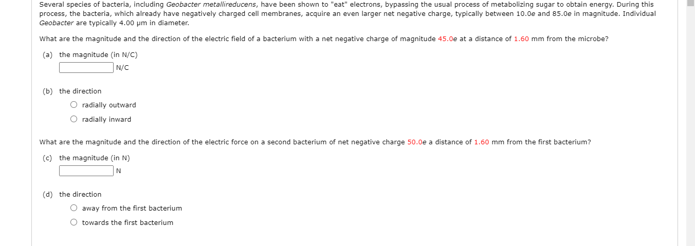 Answered: Several species of bacteria, including… | bartleby