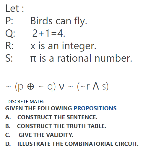 Answered Let Birds Can Fly P Q X Is An Bartleby