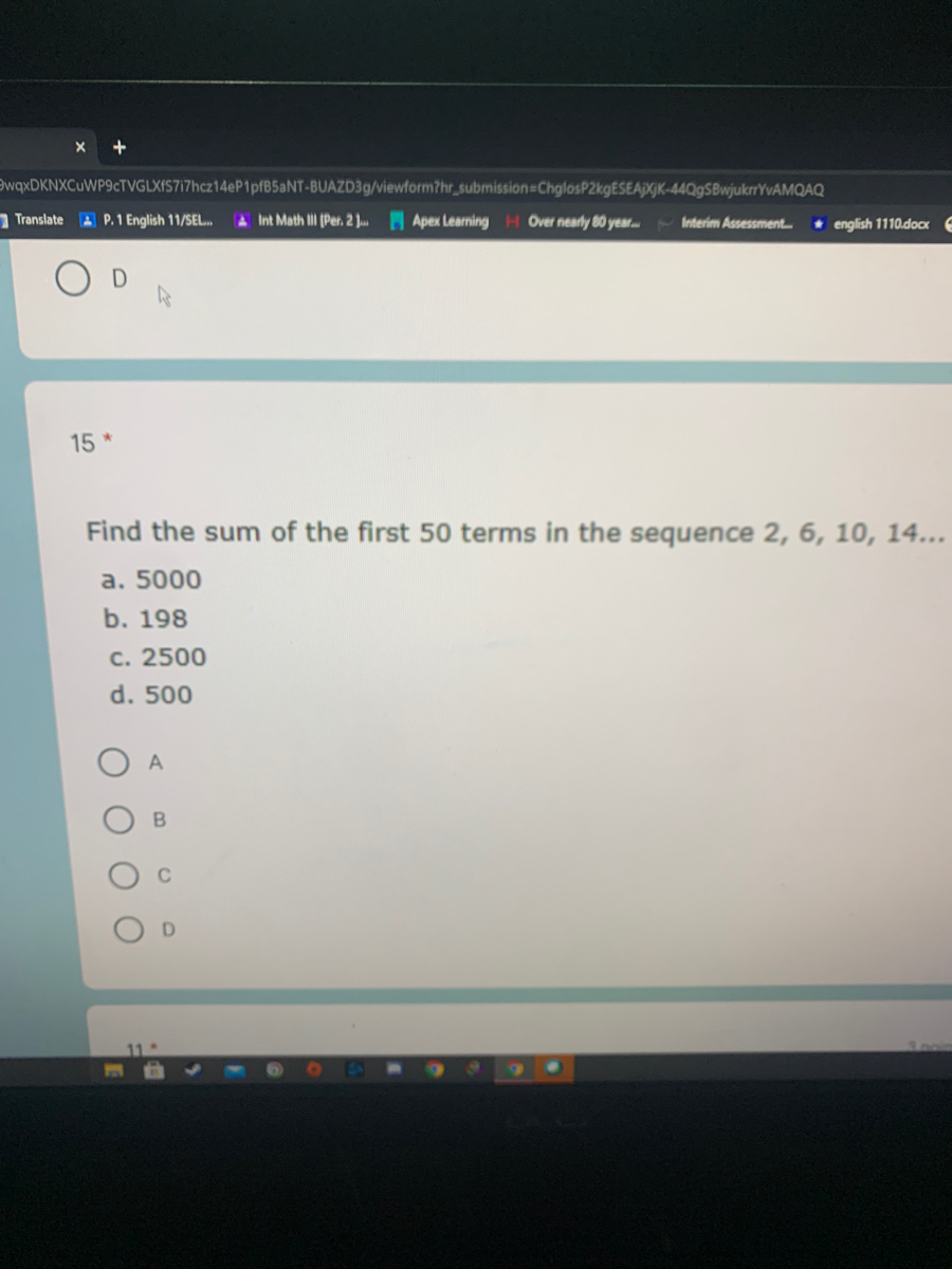 answered-find-the-sum-of-the-first-50-terms-in-bartleby