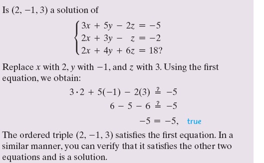 Answered Is 2 1 3 A Solution Of 3x 5y Bartleby