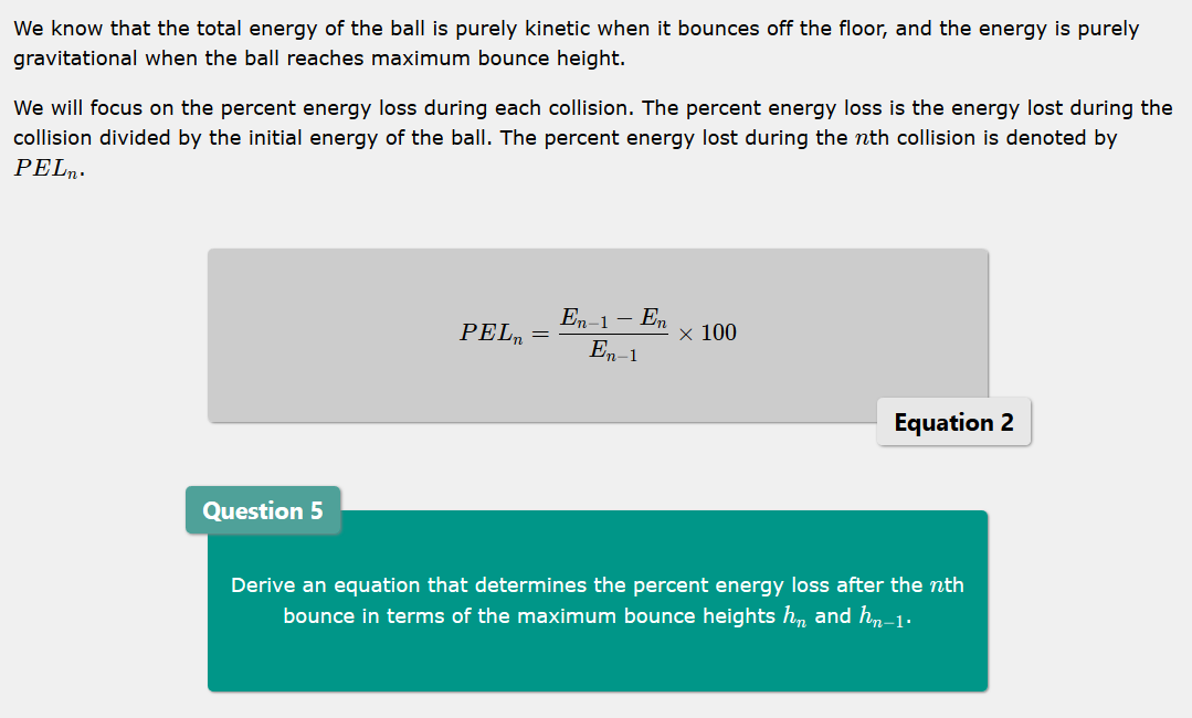 Answered Question 5 Derive An Equation That Bartleby