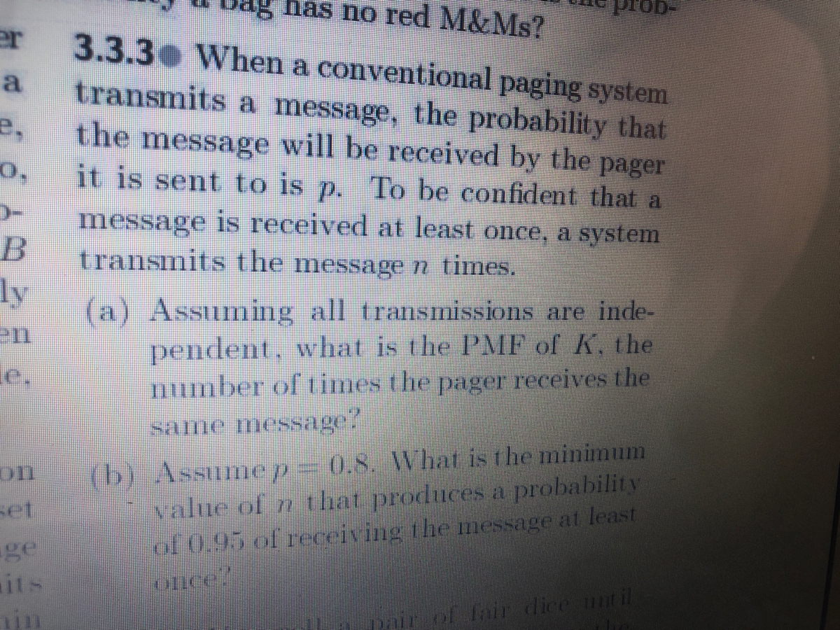 Answered: 3.3.3 When A Conventional Paging System… | Bartleby