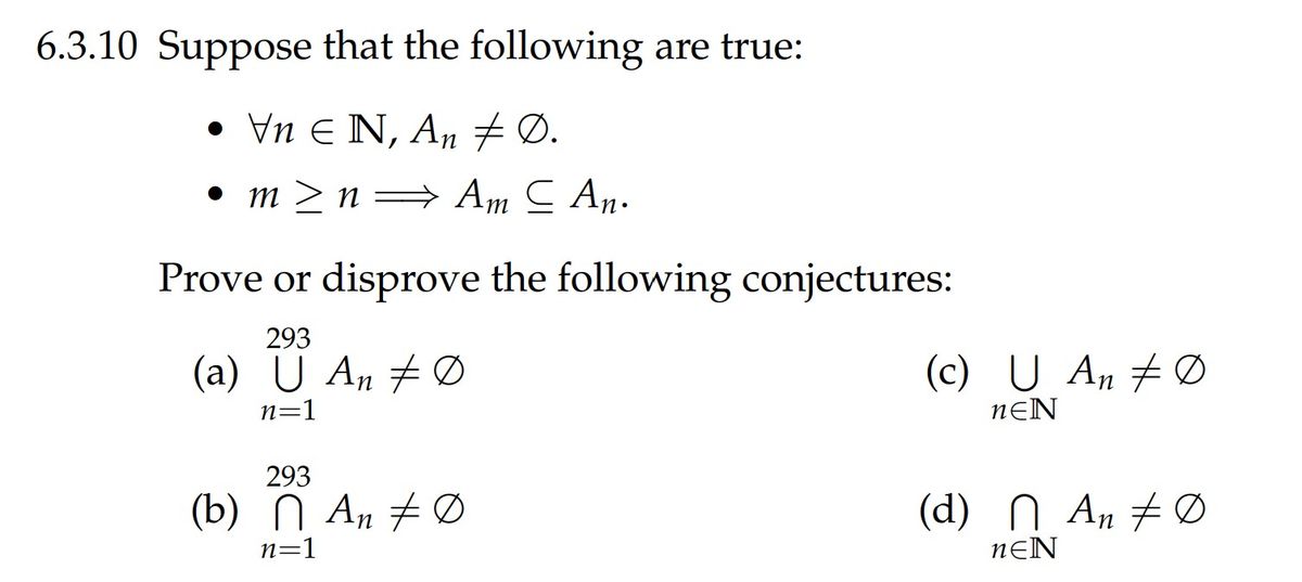 Answered 6 3 10 Suppose That The Following Are Bartleby