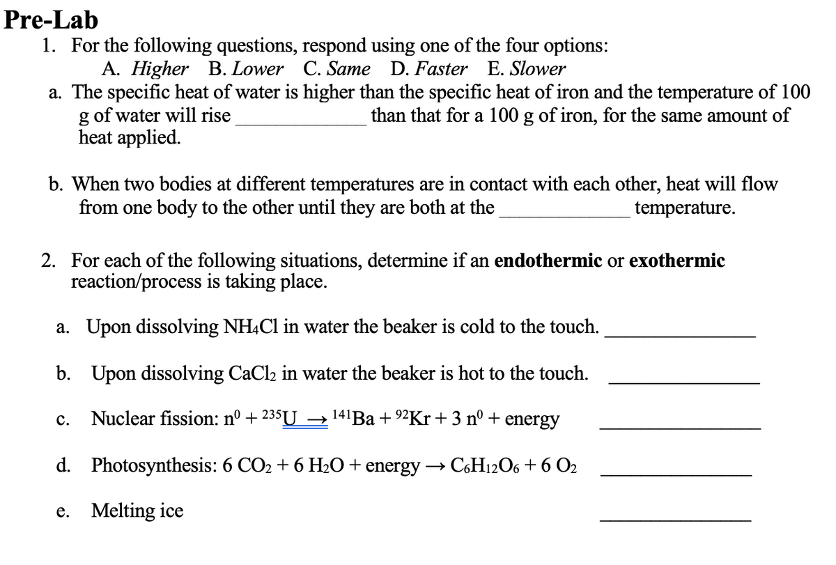 Answered: 1. For The Following Questions, Respond… | Bartleby