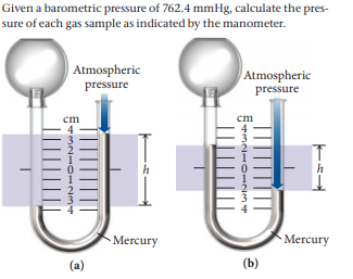 Answered: Given A Barometric Pressure Of 762.4… | Bartleby