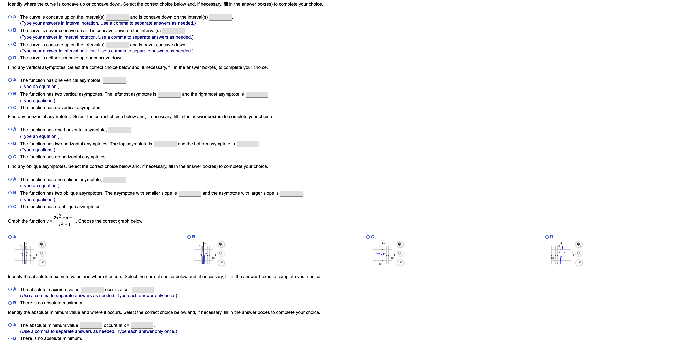 Answered 9 Graph The Function Y 2x2 X 1 2 1 By Bartleby