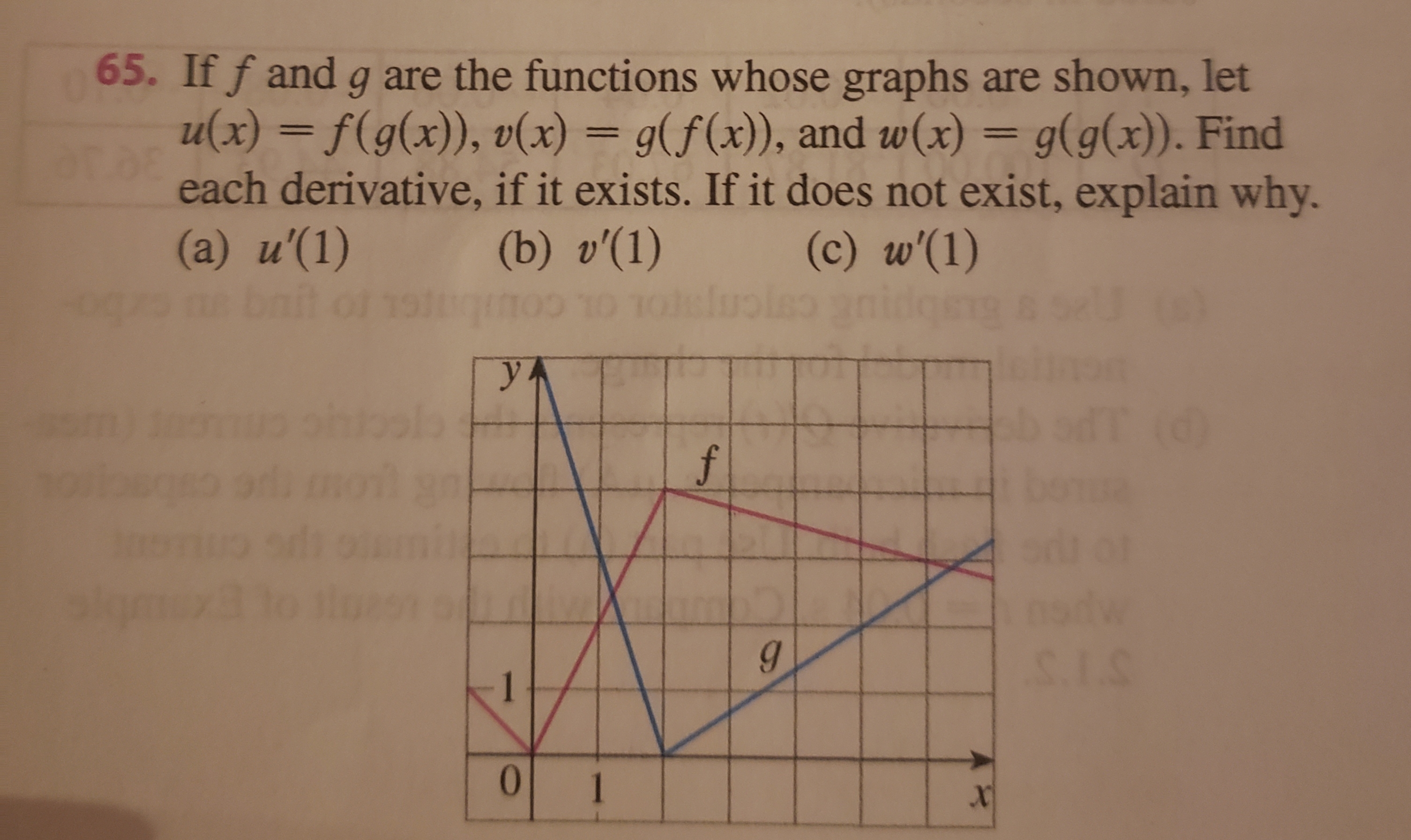 Answered 65 If F And G Are The Functions Whose Bartleby