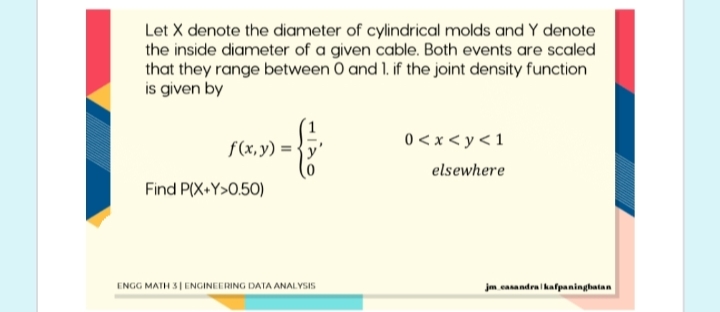 Answered Let X Denote The Diameter Of Bartleby